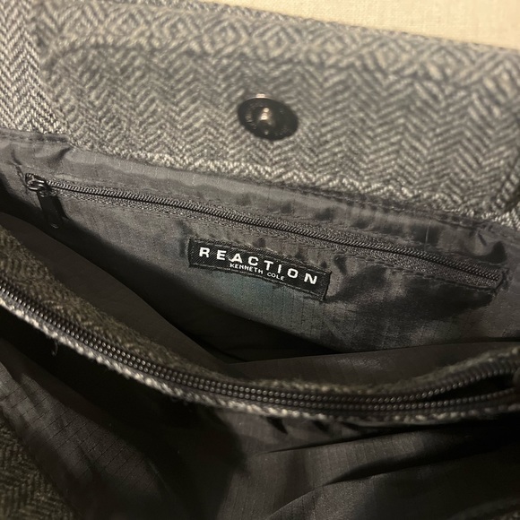 NWOT Kenneth Cole Reaction Tweed Shoulder Bag - Picture 5 of 11